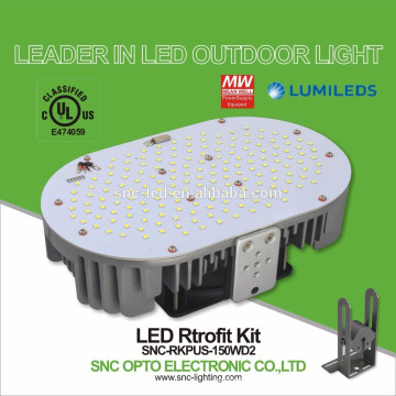 Best Selling UL cUL aufgeführt 150W LED Straßenlaterne Retrofit Kits